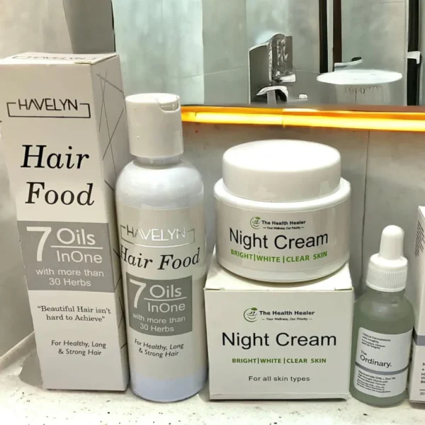 Deal Of Hair Food Oil+Niacinamide+Night Cream