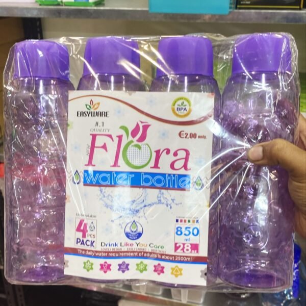 Flora 4pcs Water Bottle Set