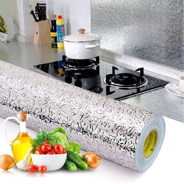 Silver Foil Sheet 200×60Cm