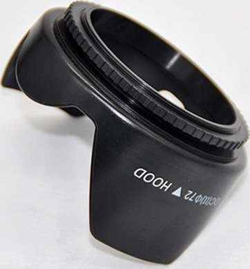 PRO 72mm Aluminum Lens Hood