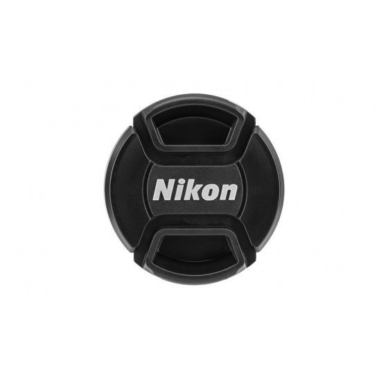 Nikon 55mm Front Lens Cap – Snap-on Protection Against Dust and Water