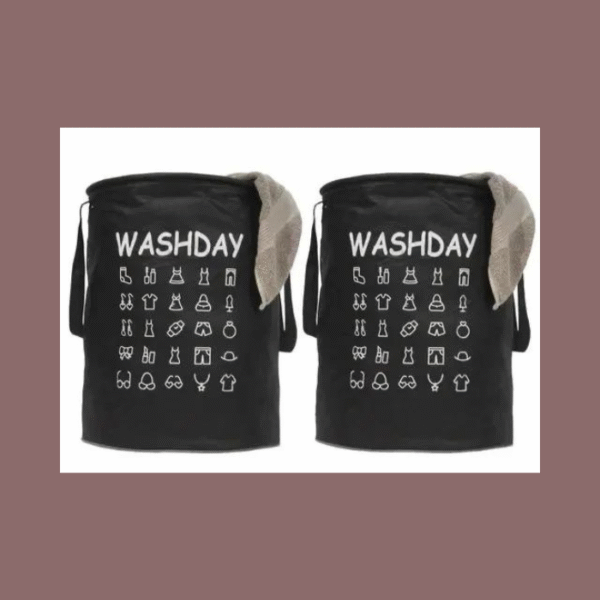 Wash Day Laundry Basket Parachute