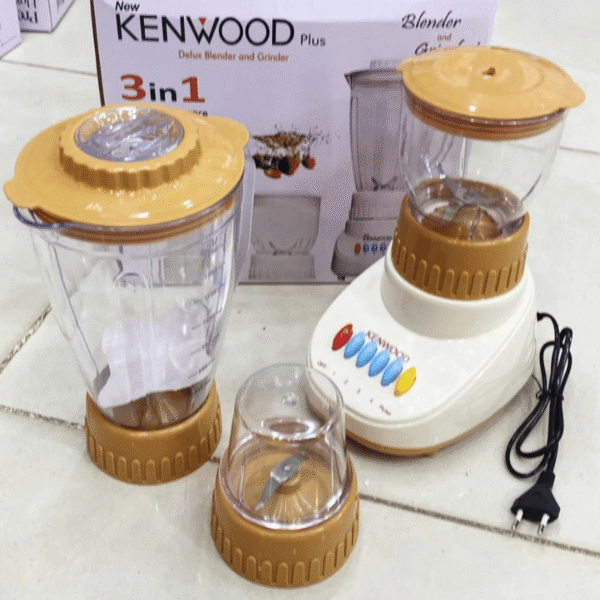 Premium quality kenwood 3 in 1 juicer blender & grinder