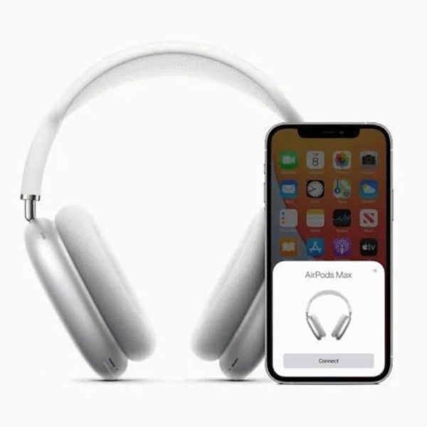 Airpods Max With Smart Case Bluetooth Headphones 🎧 (Apple Logo) (Premium Quality)