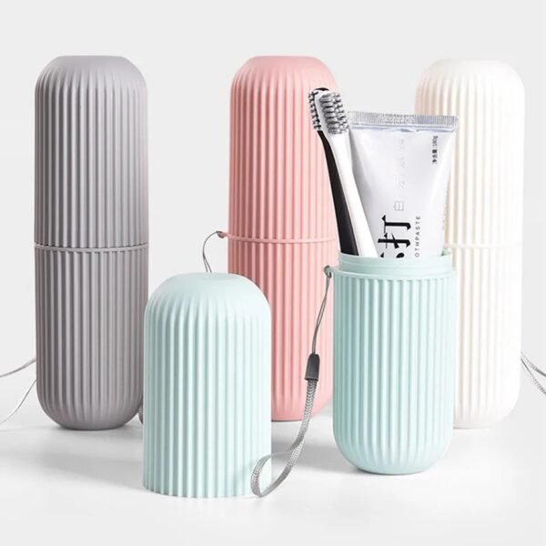 Smart Toothbrush and Toothpaste Storage for Travel
