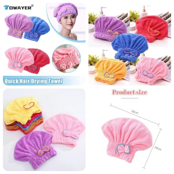 Flower Ladies Hair Cap (Random Colours)