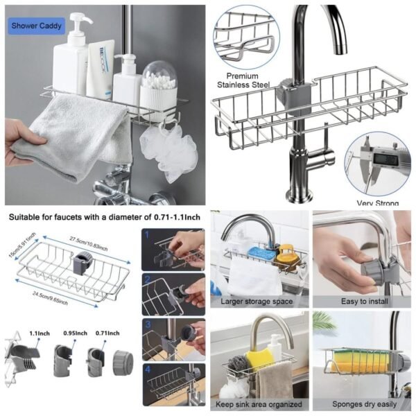 Steel Faucet Rack (Big Size)