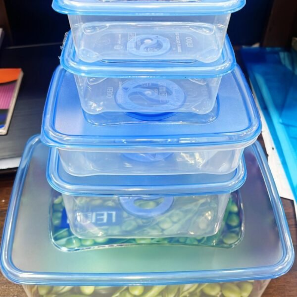 Leido 5Pcs Food Container (Premium Quality)