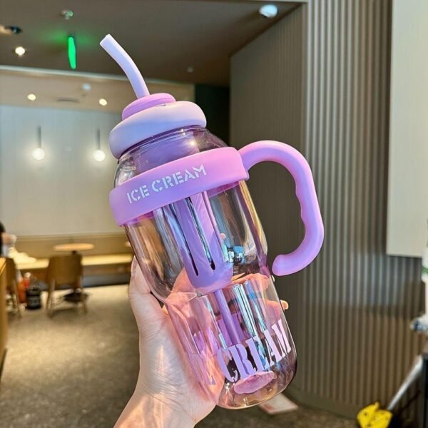 1300ML ice cream cup, Plastic Water Bottle (Imported China 🇨🇳)