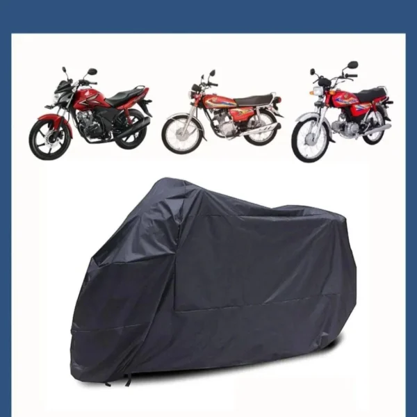 Bike Cover Parachute Fabric For 70 or 125 cc Motorbike