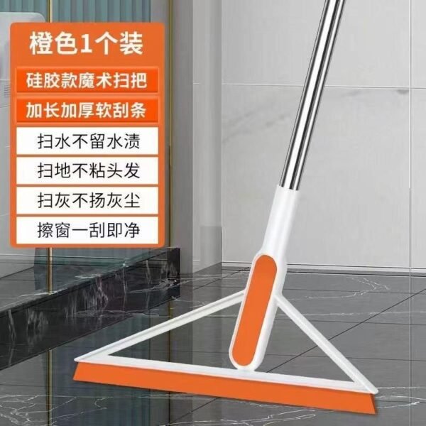 Silicone scraper broom magic viper