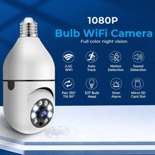 Bulb Wifi Camera