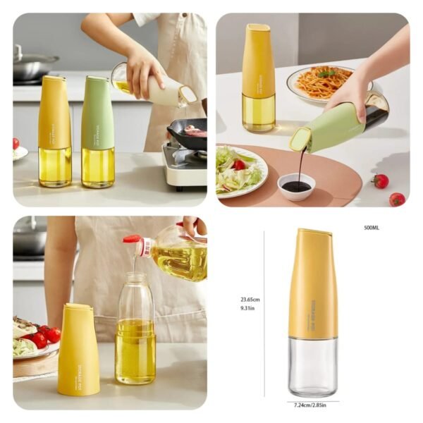Auto Opening Oil Glass Bottle (Box Packing) Premium Quality