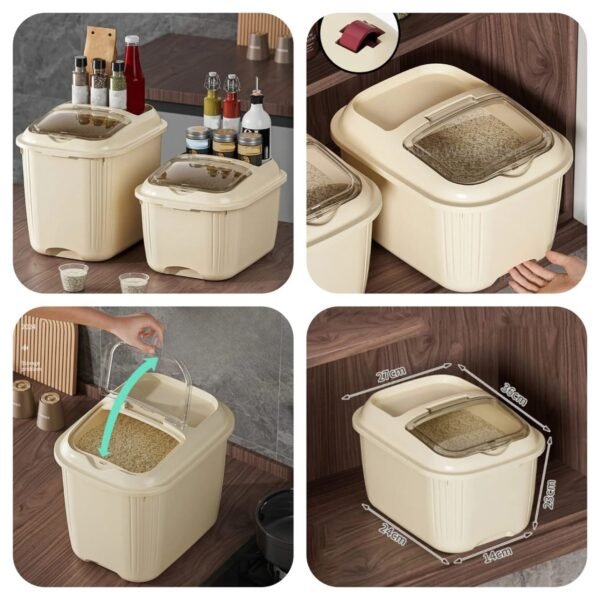New 10 KG Rice Container