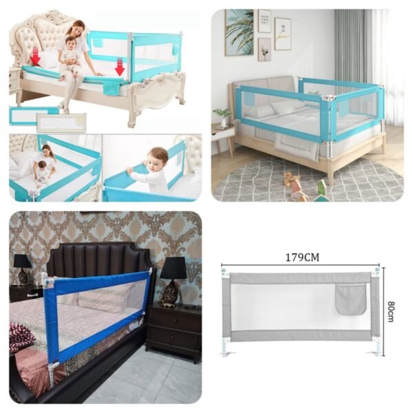 Chlid Bed Safety Barrier (Size: 5.9 Feet)