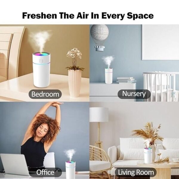 Car Humidifier Colorful Small Humidifier Portable Car Air Diffuser Stylish Humidifier For Car Air