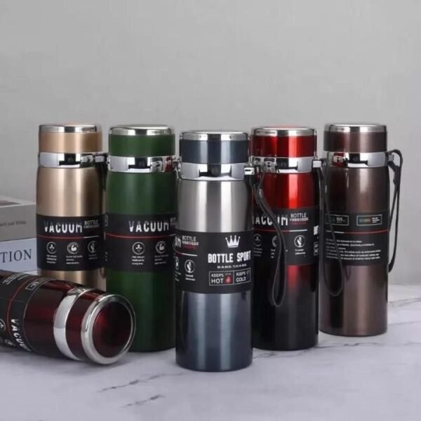 stainless Steel Hot & Cool Vacuum Bottle

800 ml

(Imported China 🇨🇳) (Discount On Quantity)
