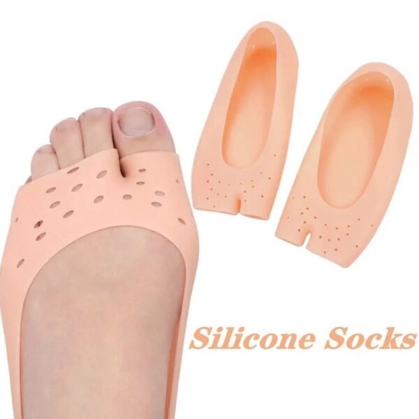 Anti Crack Silicone Five Finger Socks