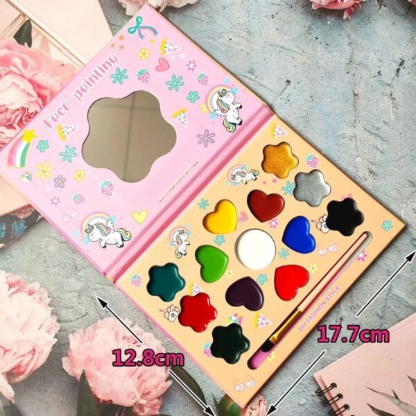 13 Color Safe Cosmatics Flash Tatoo Painting Art Set