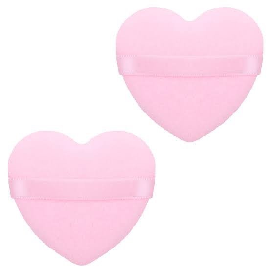 Embroz Heart Shape Makeup Puff