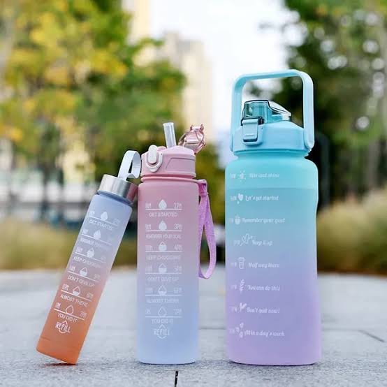 3Pcs Water Bottle Set