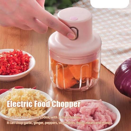 Electric Food Chopper 250ML