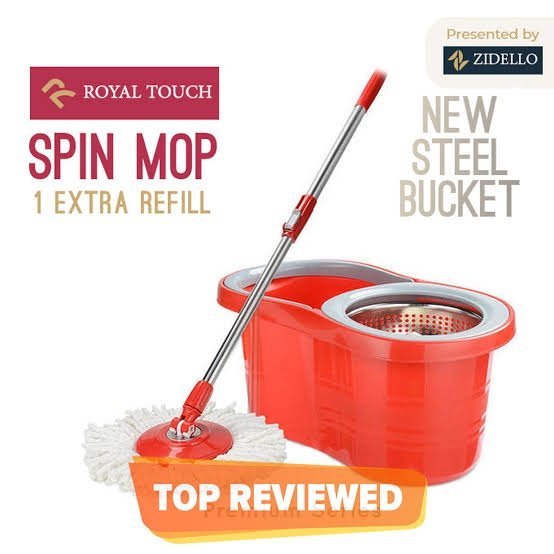 Royal Spin Mop Steel Bucket