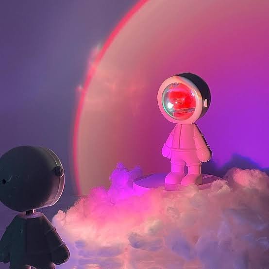 Astronaut Sunset Lamp