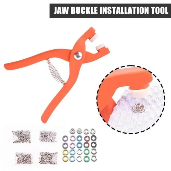 Snap Button Plier With Buttons