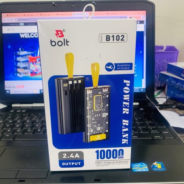 Bolt B102 10000MAH power bank premium quality