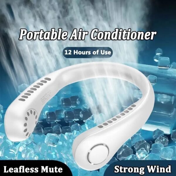 Neck Air Conditioner Foldable Fan