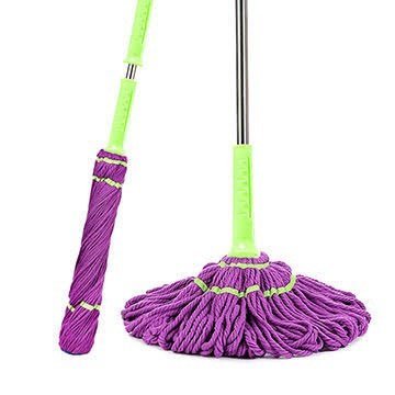 Foldable Telescopic Twister Mop (Random Colours)