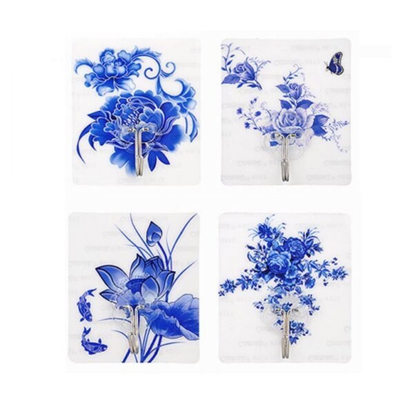 5pcs/set Printed Wall Hook Random