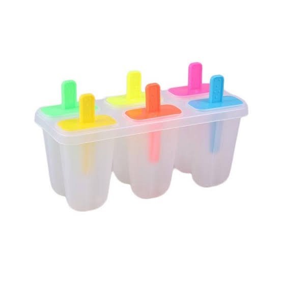 Pack Of 6 Ice Lolly Maker