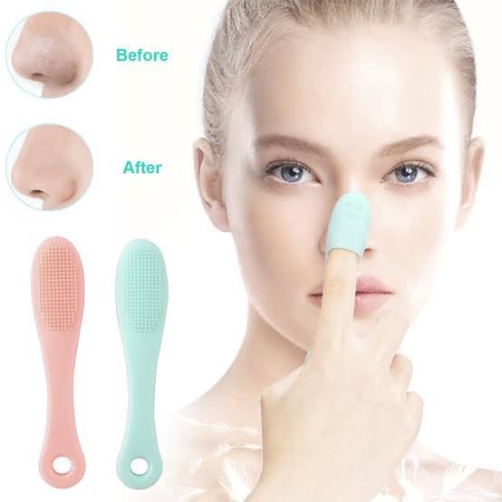 Mini Silicone Face Cleaner Black Head Remover Brush